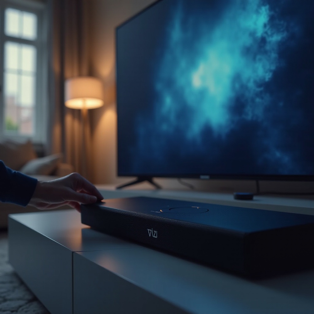 Soundbar Vizio nejde zapnout