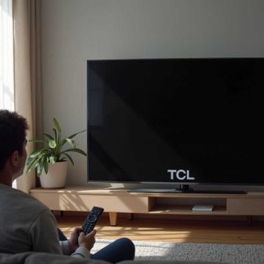 La TV TCL non si accende ma la spia è accesa