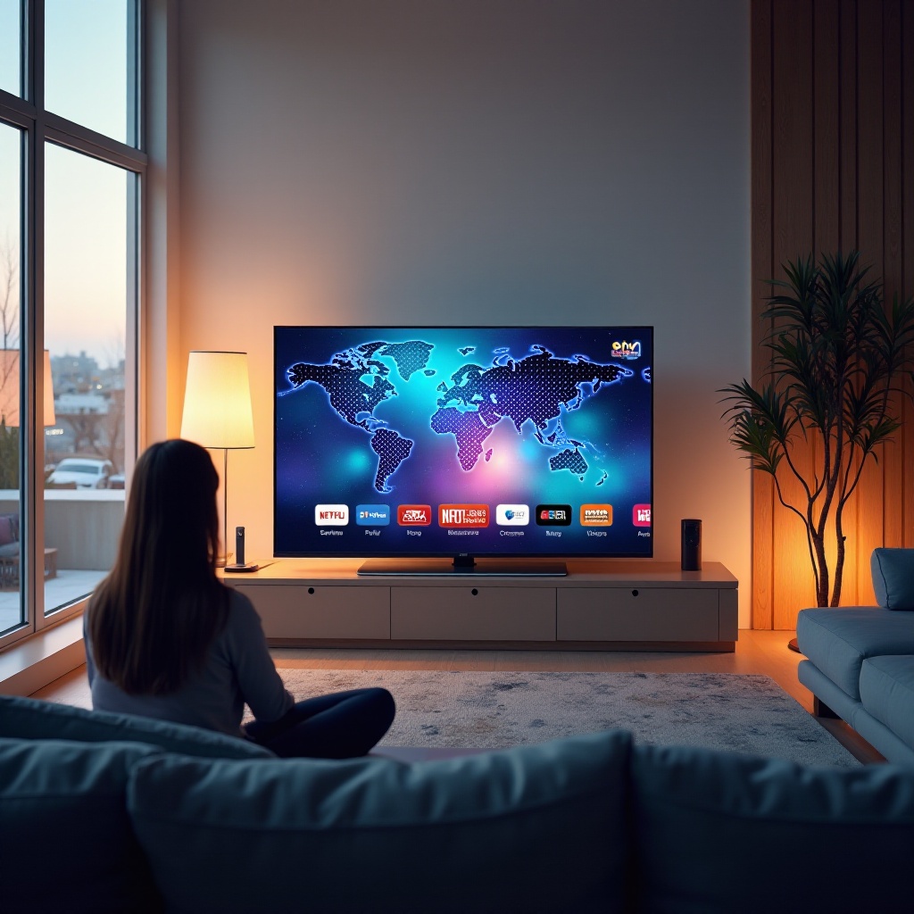 jak oglądać iptv na smart tv Samsung