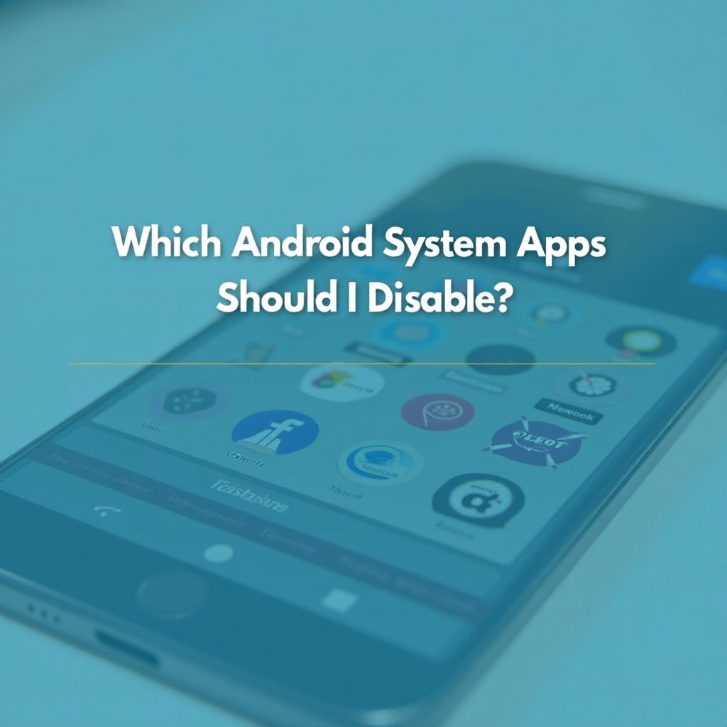 Welche Android-System-Apps sollte ich deaktivieren?