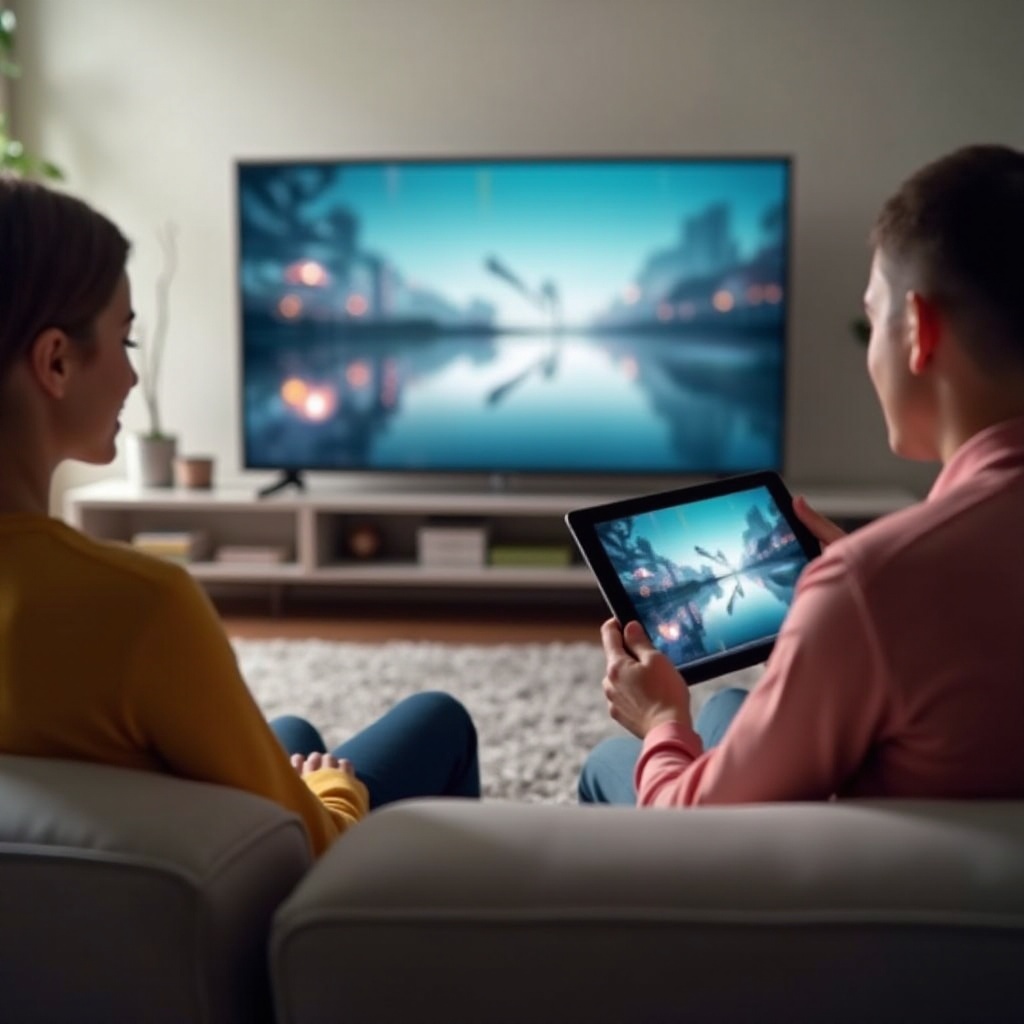 wie man iPad auf LG Smart TV schaut