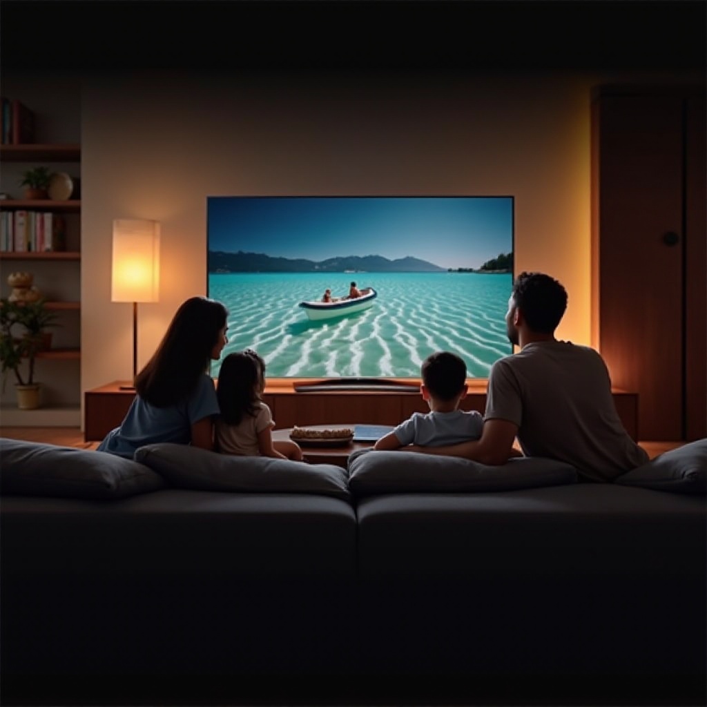 jak sledovat fotografie na televizi Samsung Smart