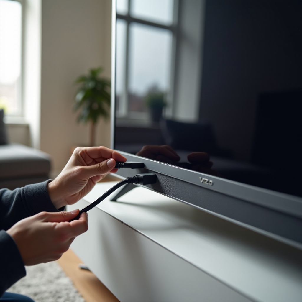 port HDMI nie działa telewizor Vizio
