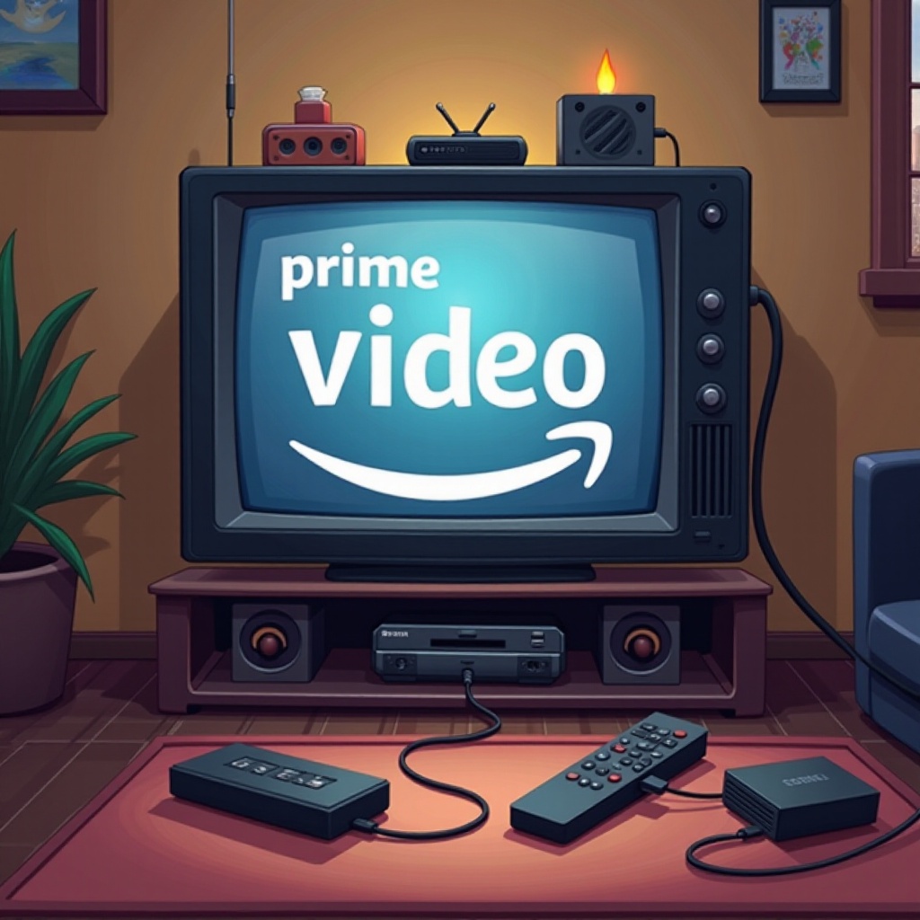 wie man Prime Video auf einem nicht smarten Fernseher schaut