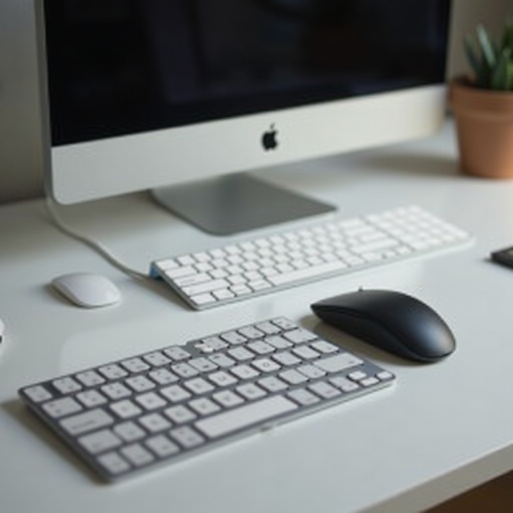 najlepsza klawiatura i mysz do mac mini