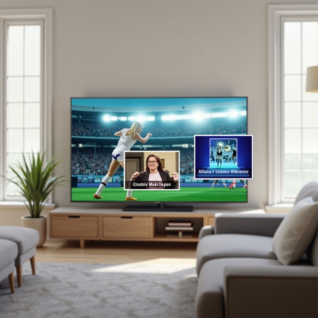 Vizio TV Bild-in-Bild