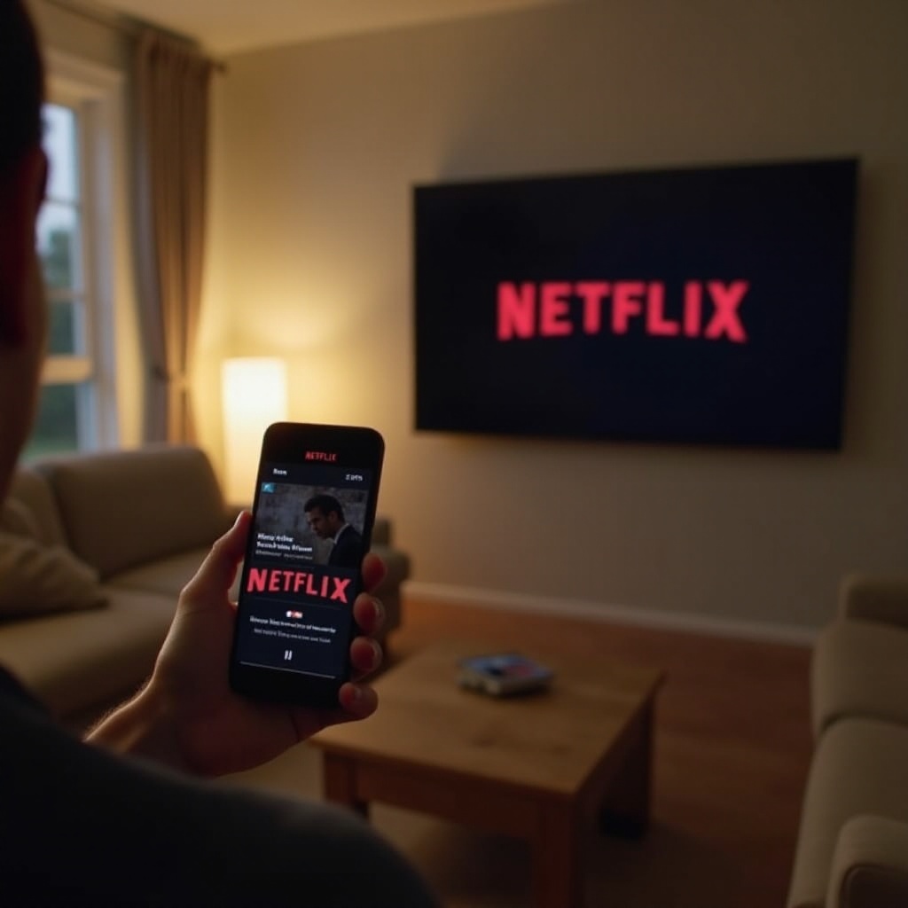 jak oglądać Netflix na smart TV z telefonu