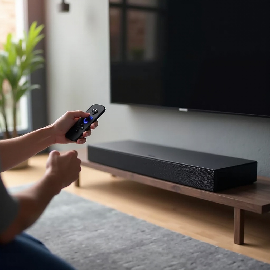 Parowanie soundbara i subwoofera Vizio