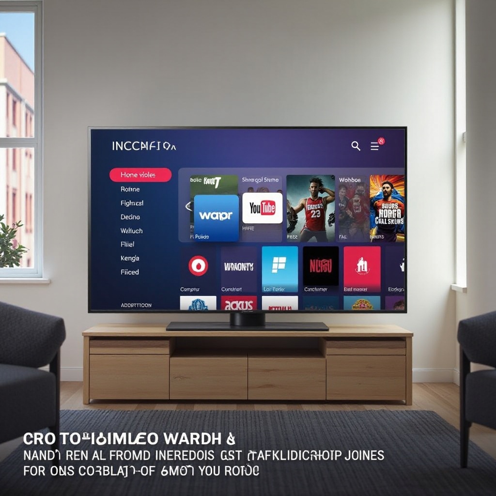 jak oglądać roku na telewizorze LG Smart