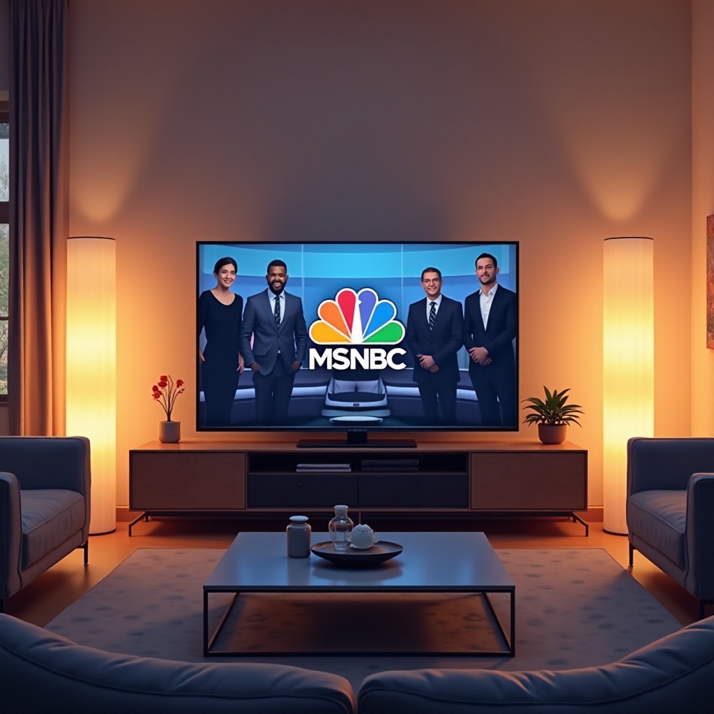 jak oglądać MSNBC na smart TV