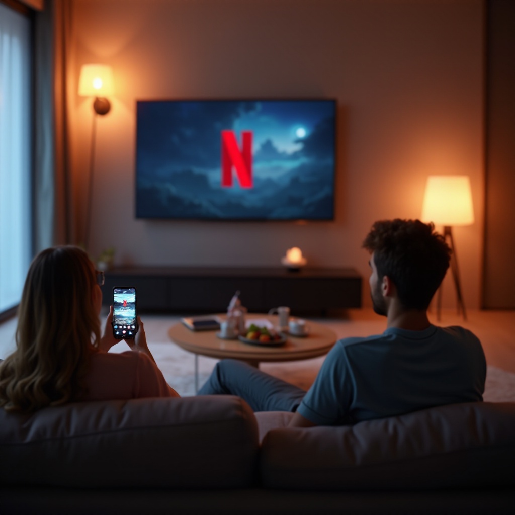 come guardare Netflix sulla Smart TV dal telefono