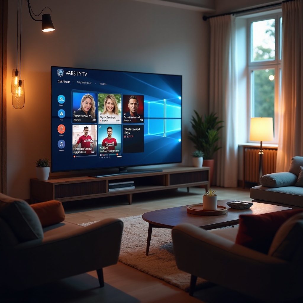 jak oglądać Varsity TV na smart TV