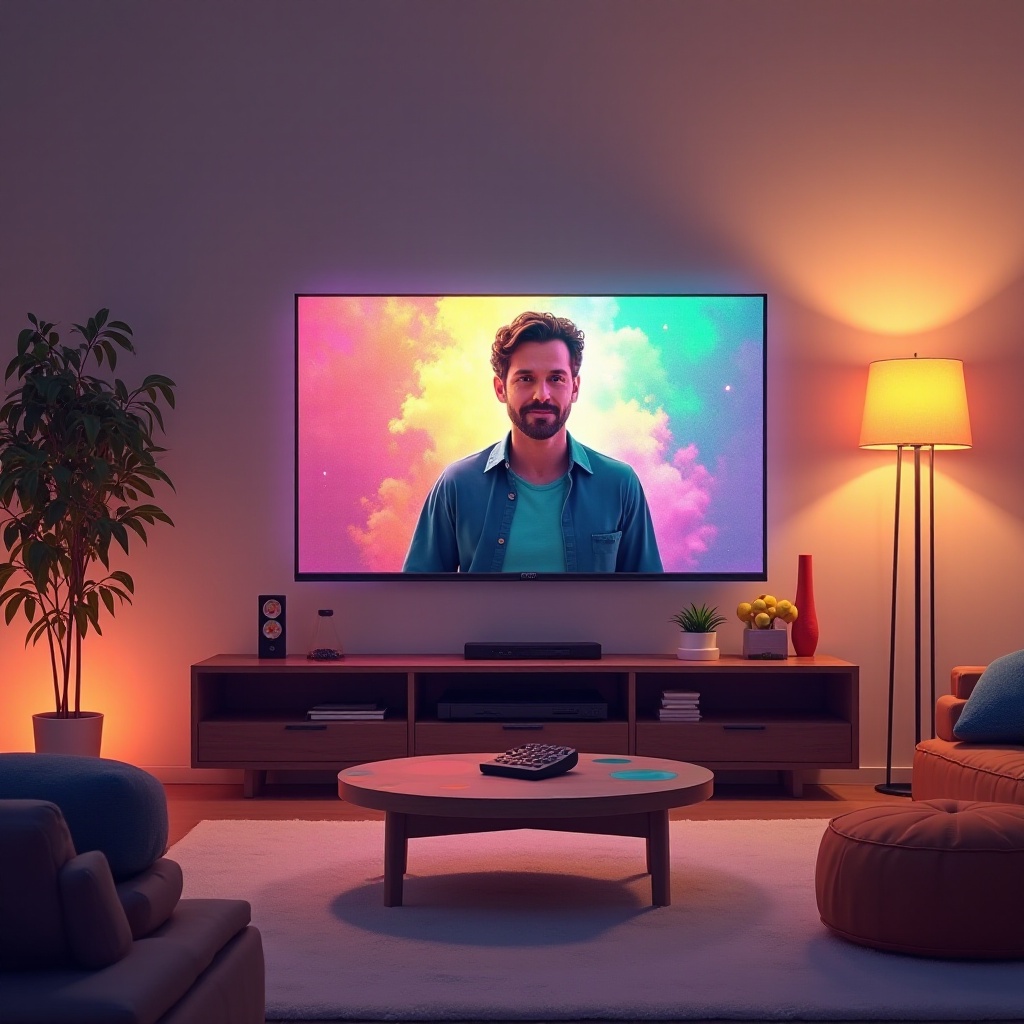 wie man Ted Lasso auf einem Smart-TV schaut