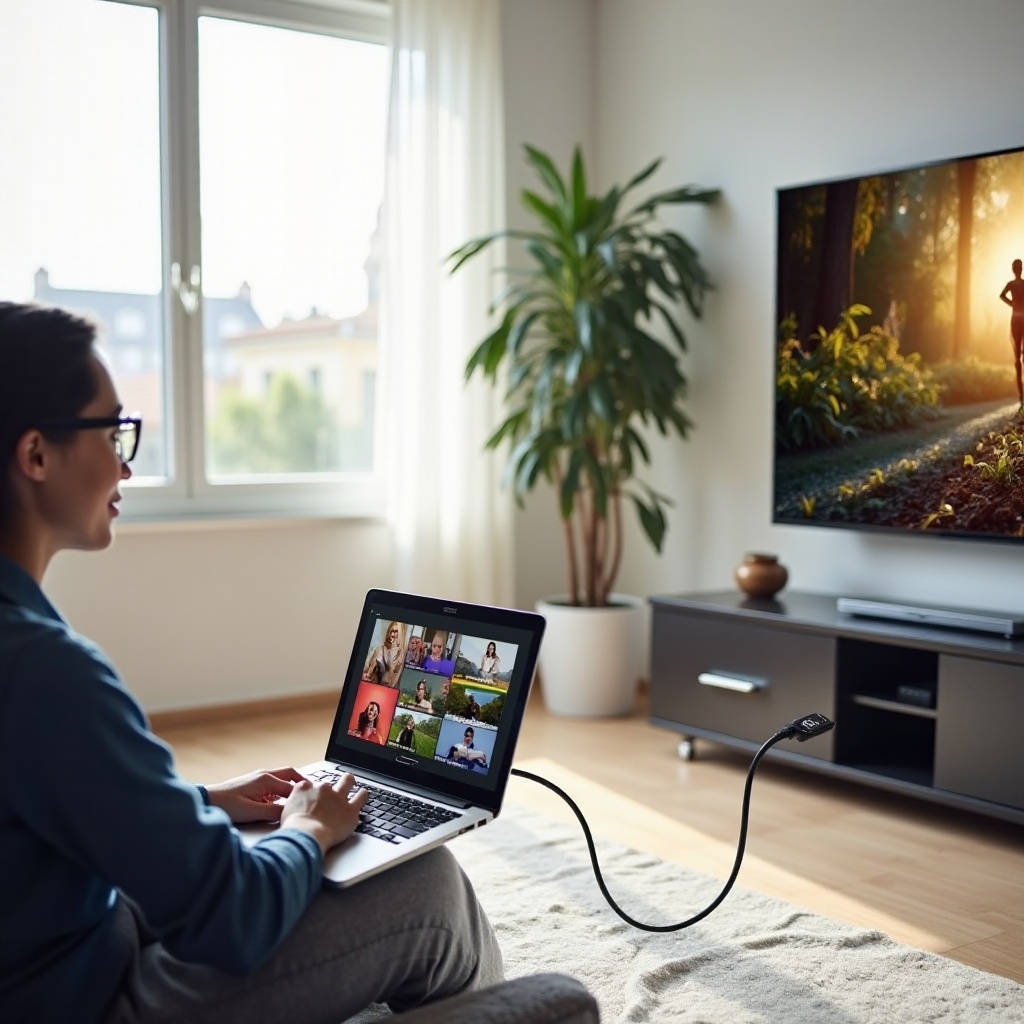 come guardare il laptop su un Samsung Smart TV
