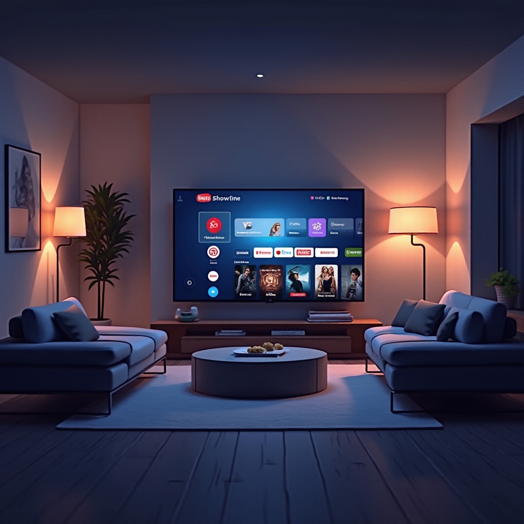 jak oglądać Showtime na smart TV