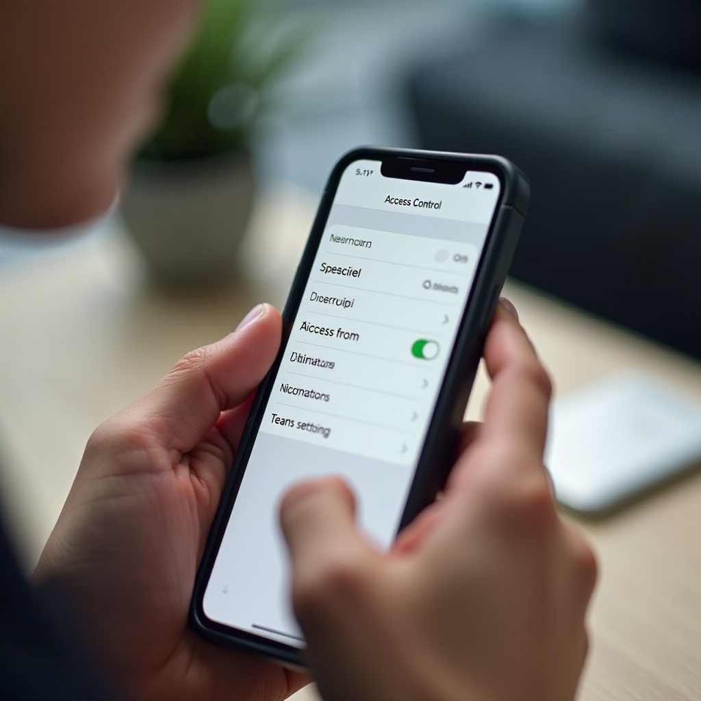 Proč na iPhone nefunguje řízený přístup?