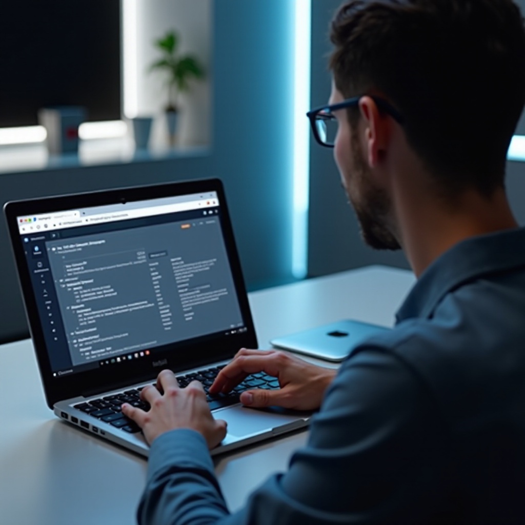 jak usunąć inskrypcję przedsiębiorstwa na Chromebooku bez trybu dewelopera