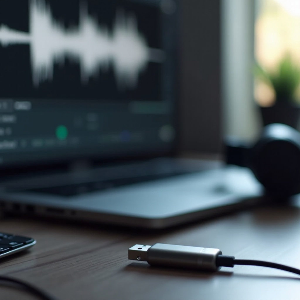mikrofon USB nie wychwytuje dźwięku