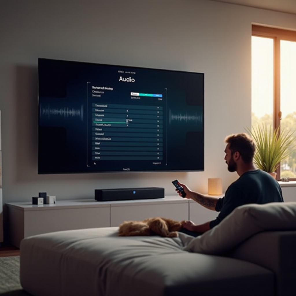 TCL-Audioausgabe-Einstellungen