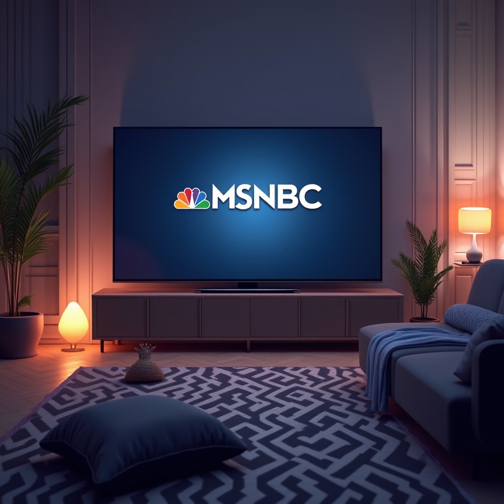 come guardare MSNBC su smart TV