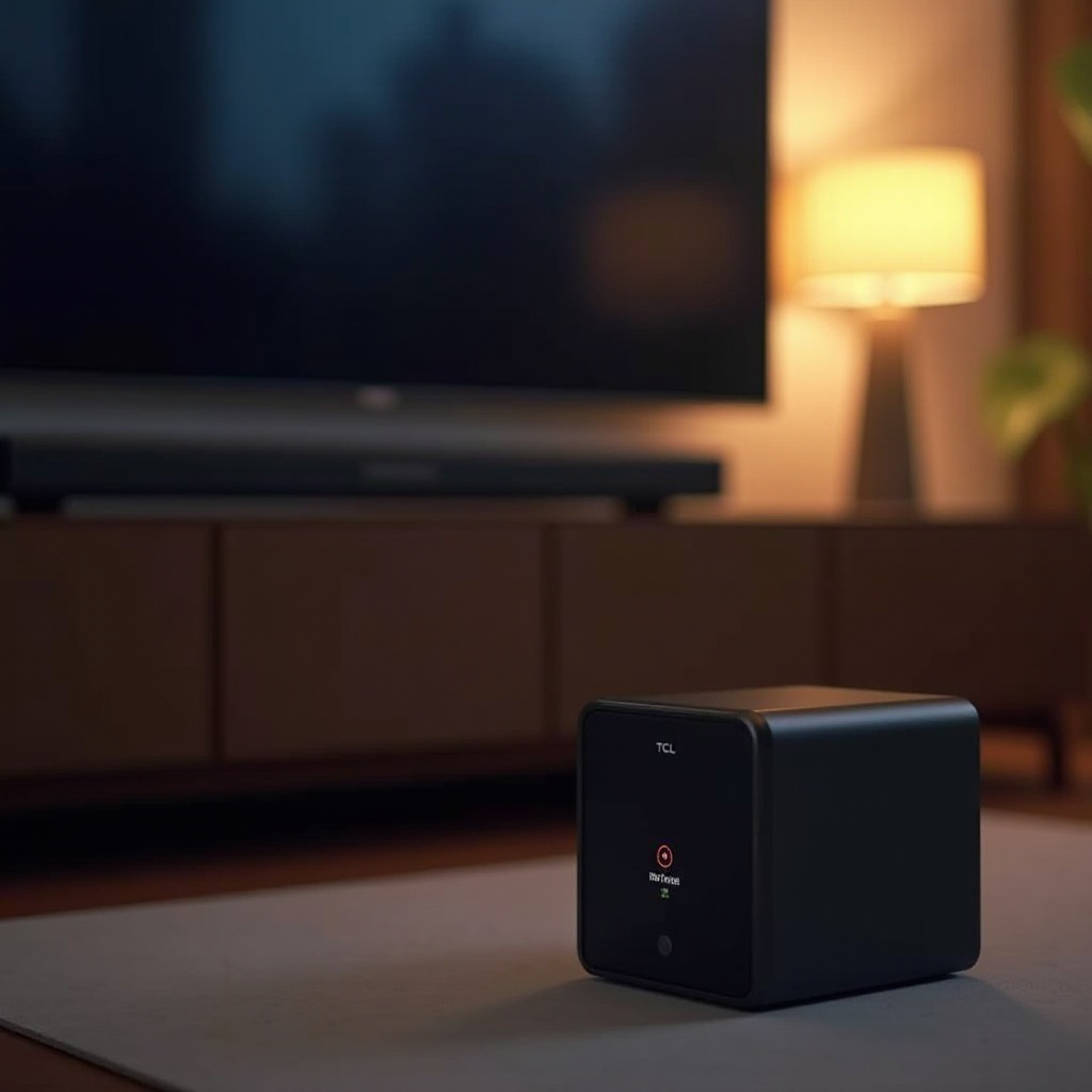 TCL-Subwoofer koppelt sich nicht mit der Soundbar