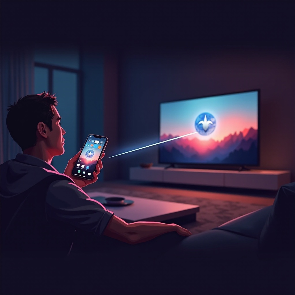 jak oglądać na smart TV z iPhone