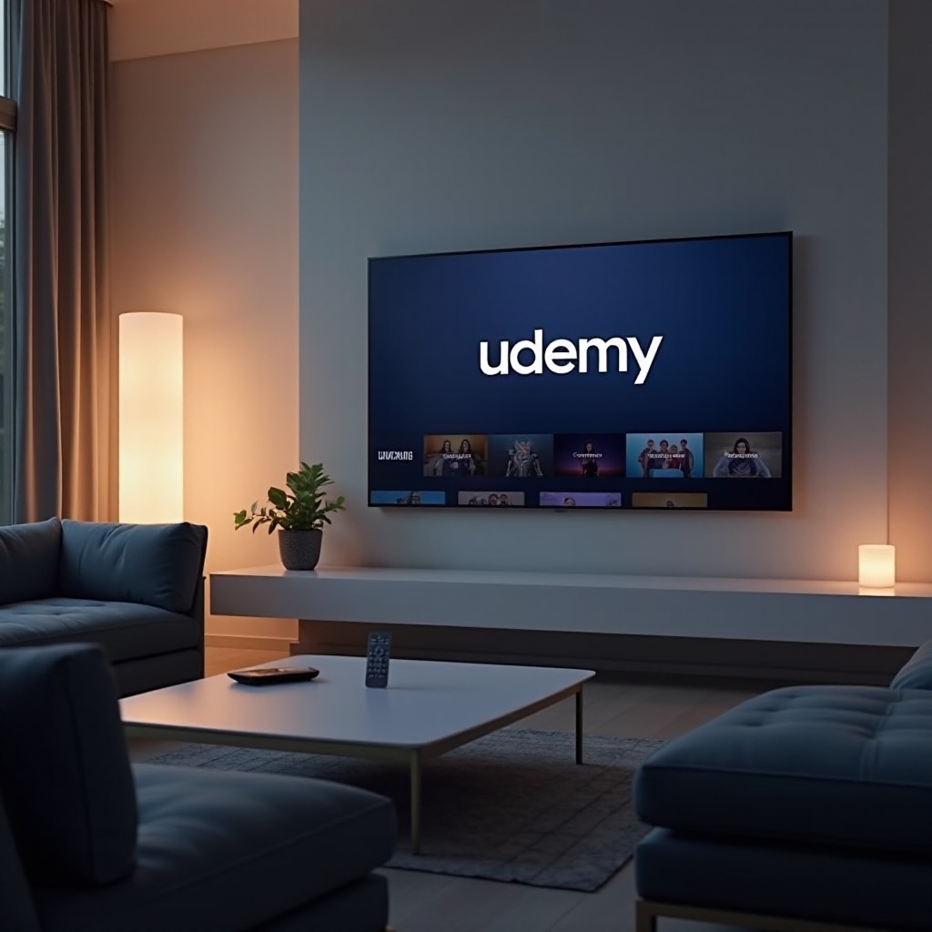 come guardare Udemy su Samsung Smart TV