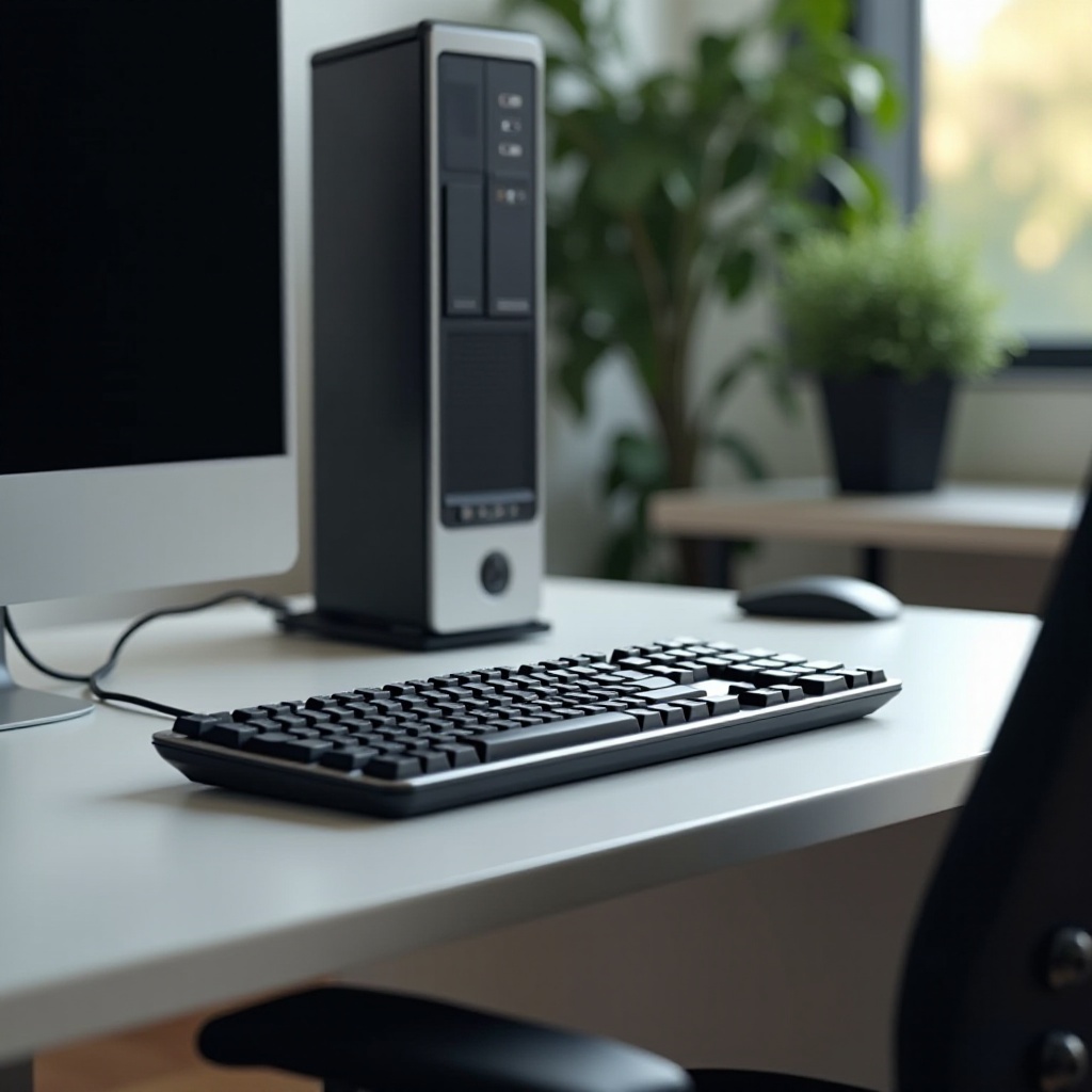 Verkabelte Tastatur für den geschäftlichen Gebrauch
