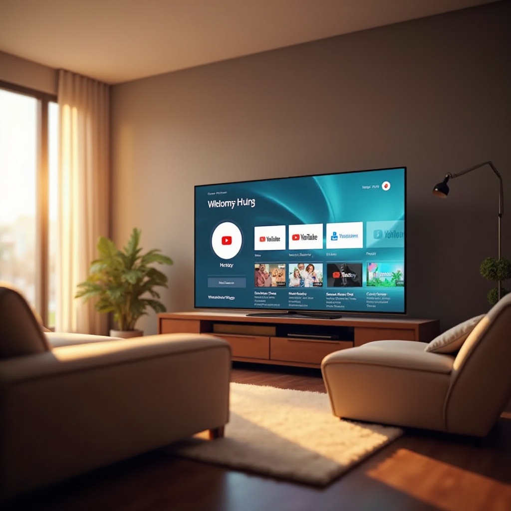 wie man YouTube auf einem Hisense Smart-TV schaut