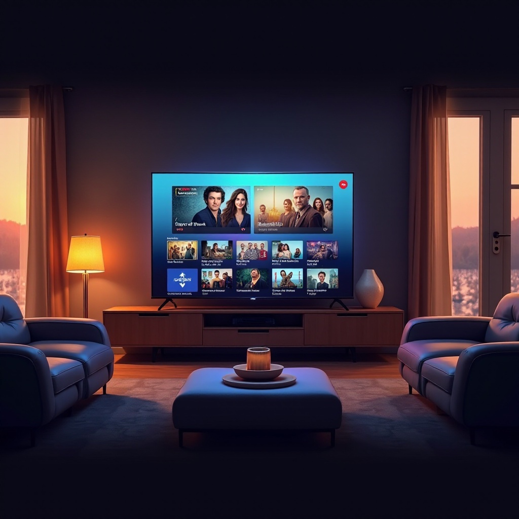 wie man Showtime auf einem Smart-TV schaut