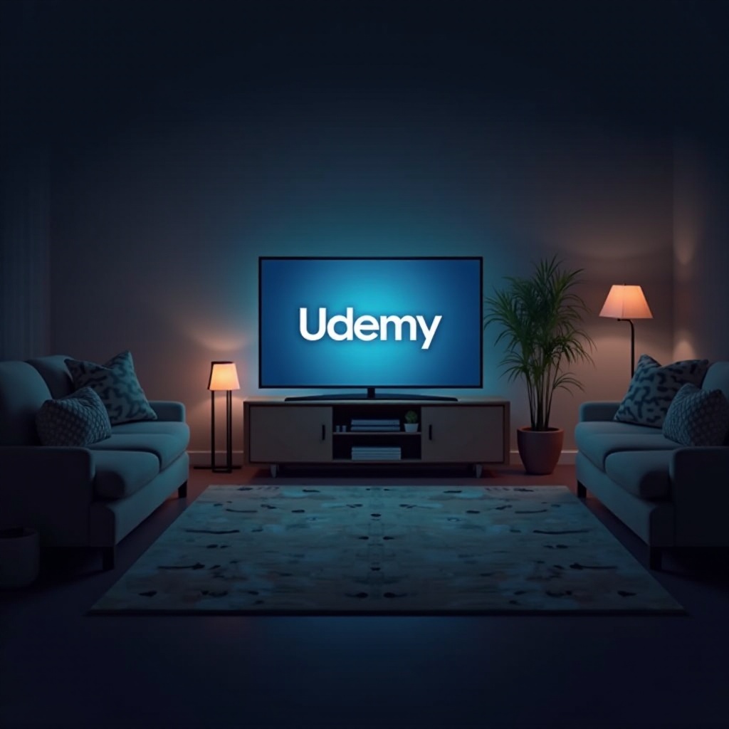 jak sledovat Udemy na Samsung Smart TV