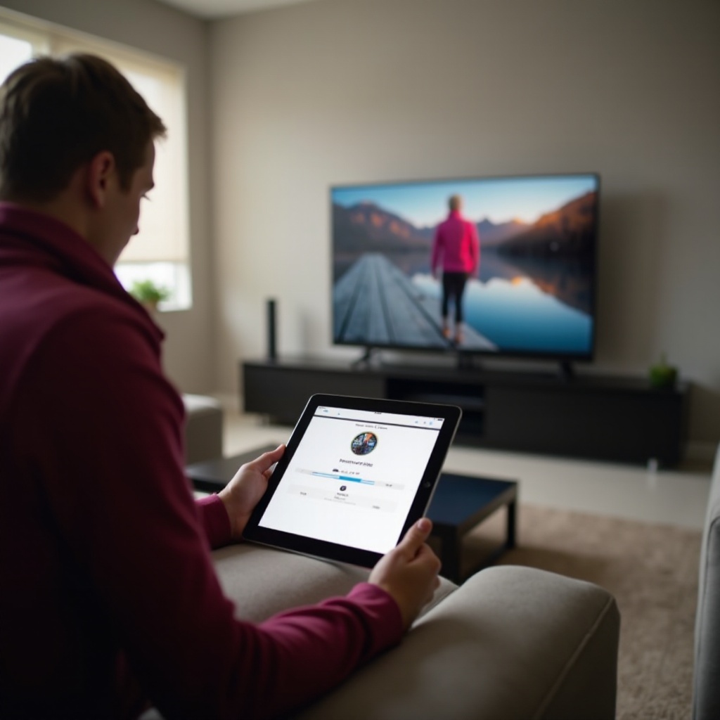 jak oglądać iPad na LG Smart TV