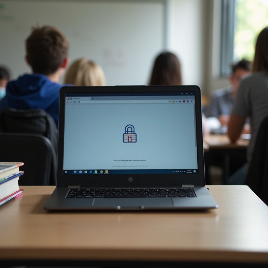 jak obejít školní zámek na Chromebooku