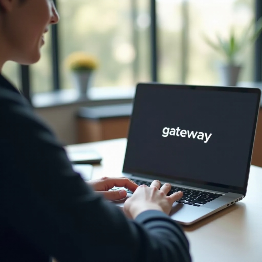 Wie setze ich einen Gateway-Laptop auf die Werkseinstellungen zurück?