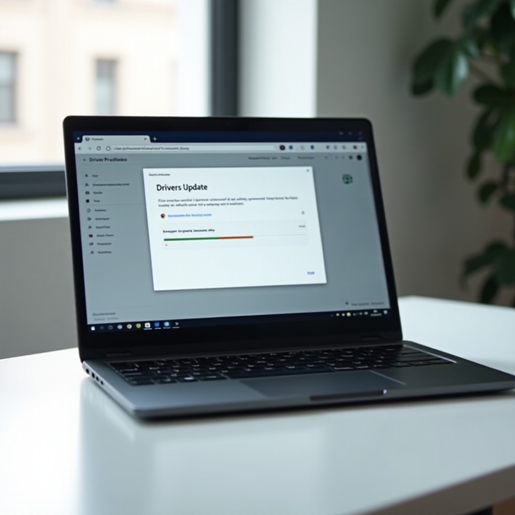 jak aktualizovat ovladače na mém lenovo chromebook