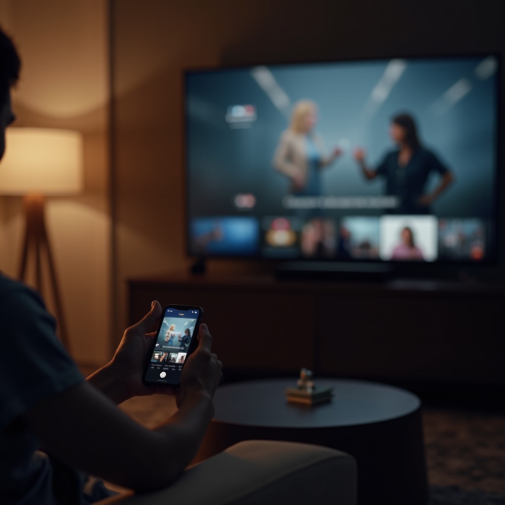 jak sledovat na chytré televizi z iPhonu