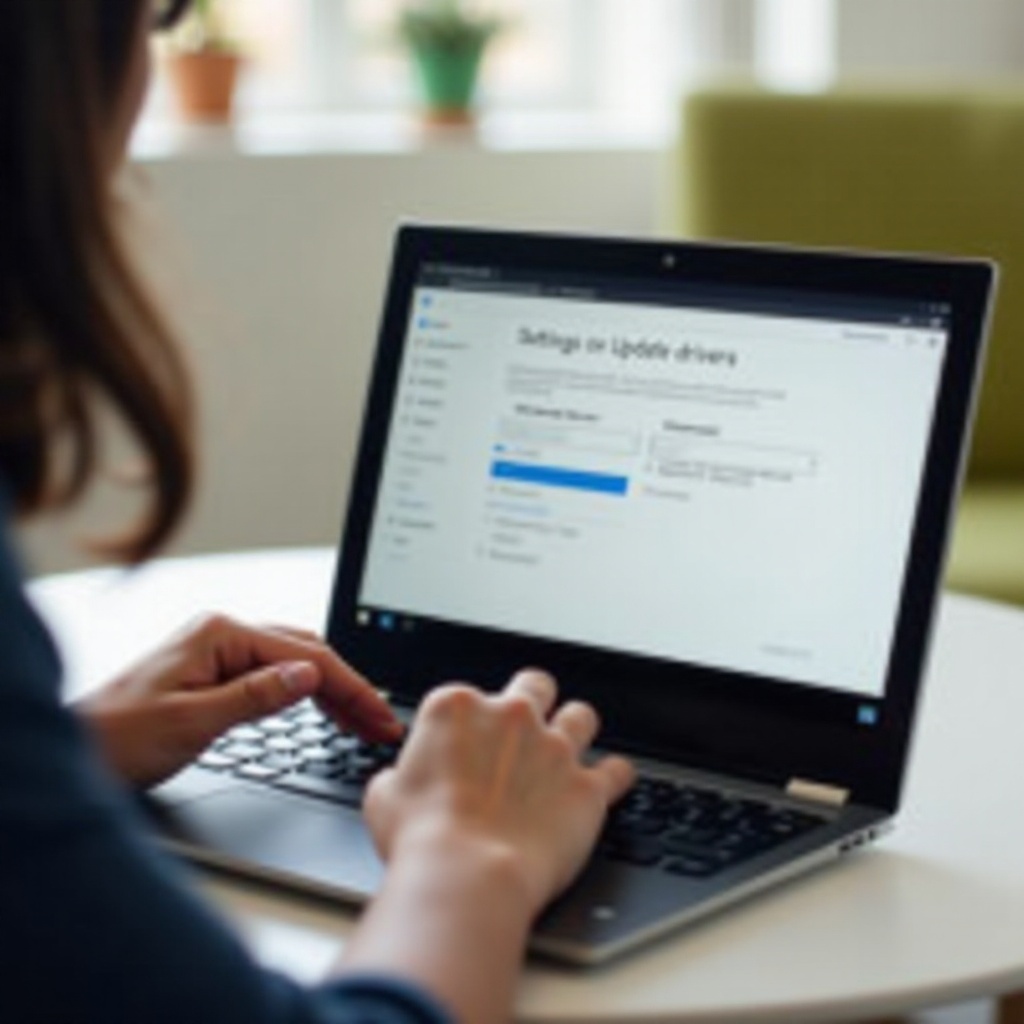 jak zaktualizować sterowniki na moim lenovo chromebook
