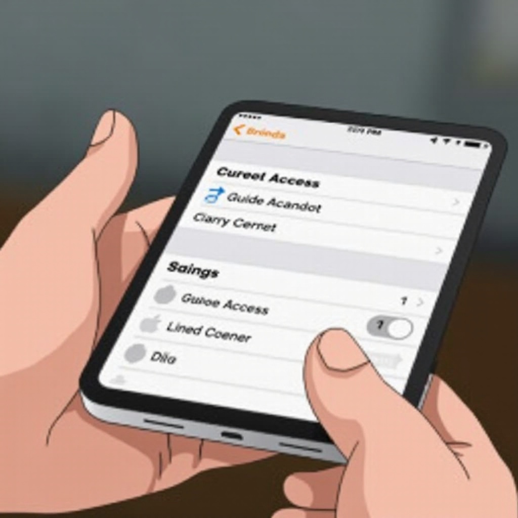 Zašto vođeni pristup ne radi na iPhone-u?